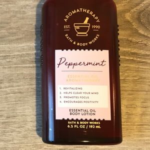 Bath and Body Works Peppermint Lotion